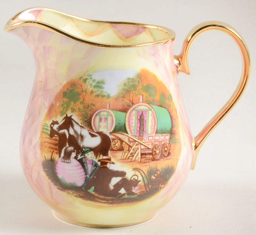 Atchin Tan Creamer by Baron China Staffs-1