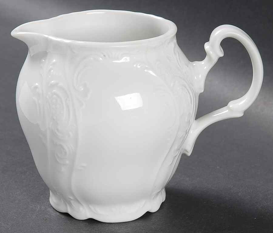Bernadotte White-No Trim Creamer by Baum Brothers-1