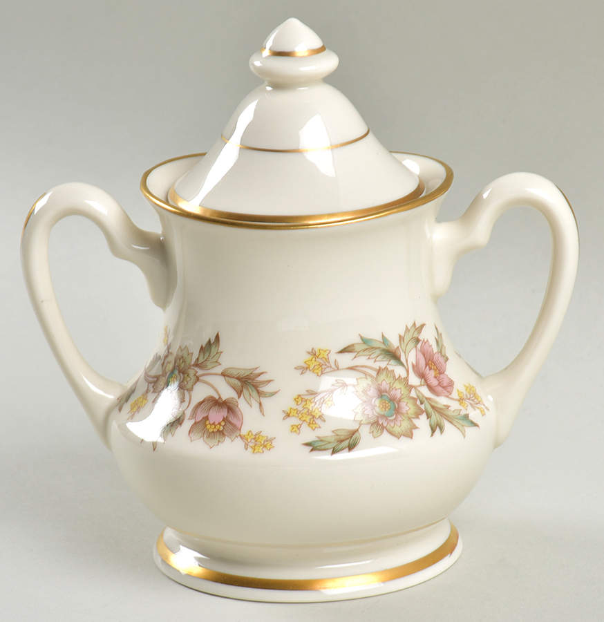Autumn Sugar Bowl & Lid by Belcrest-1