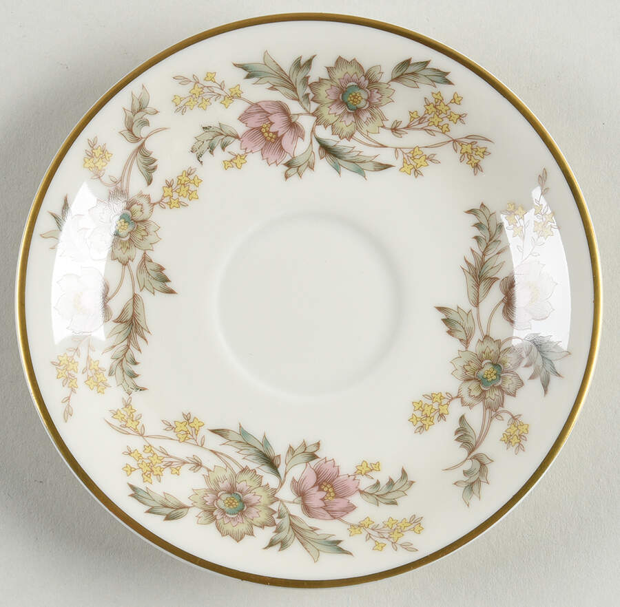 Autumn Saucer for Demitasse Cup by Belcrest-1