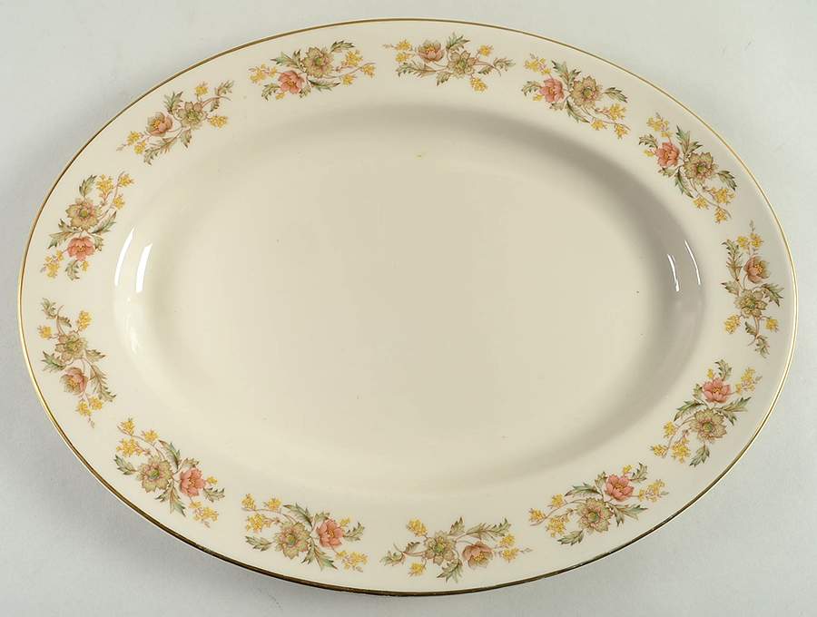 Autumn 15" Oval Serving Platter by Belcrest-1