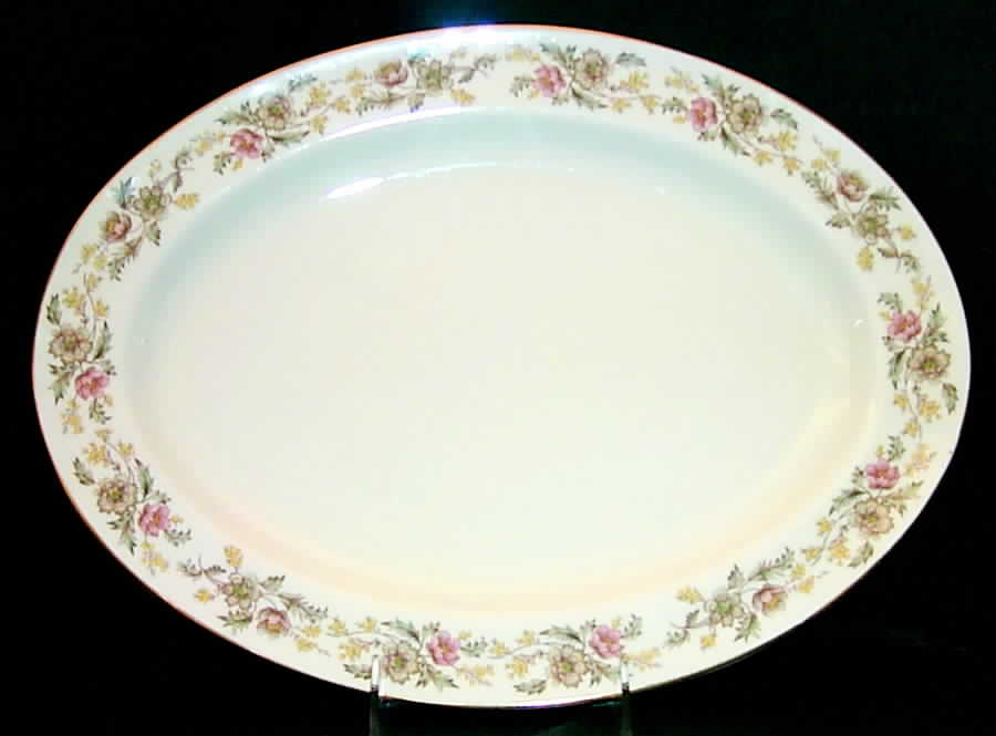 Autumn 14" Oval Serving Platter by Belcrest-1