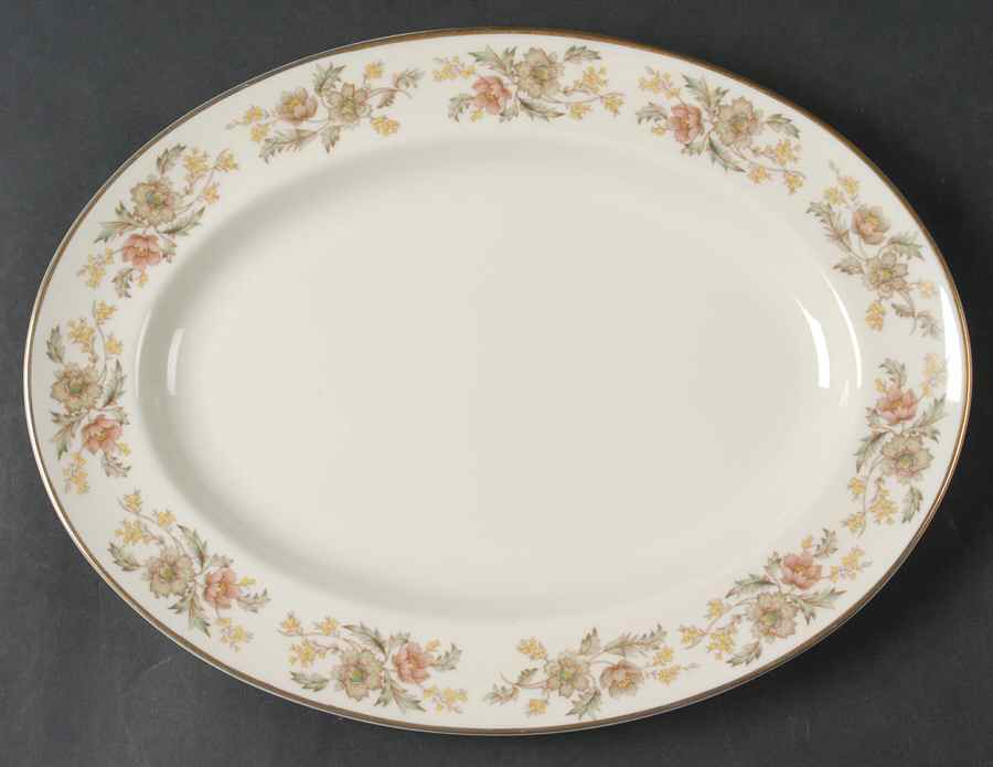 Autumn 12" Oval Serving Platter by Belcrest-1