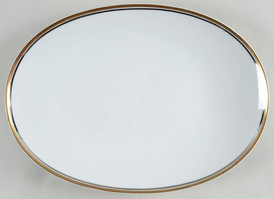 Royal Tiara 13" Oval Serving Platter by Belcrest-1