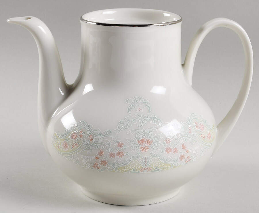Brocade Teapot No Lid by Belcrest-1