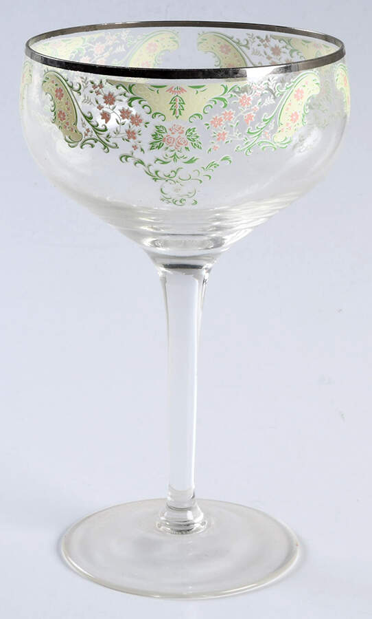 Brocade Glassware Sherbet by Belcrest-1