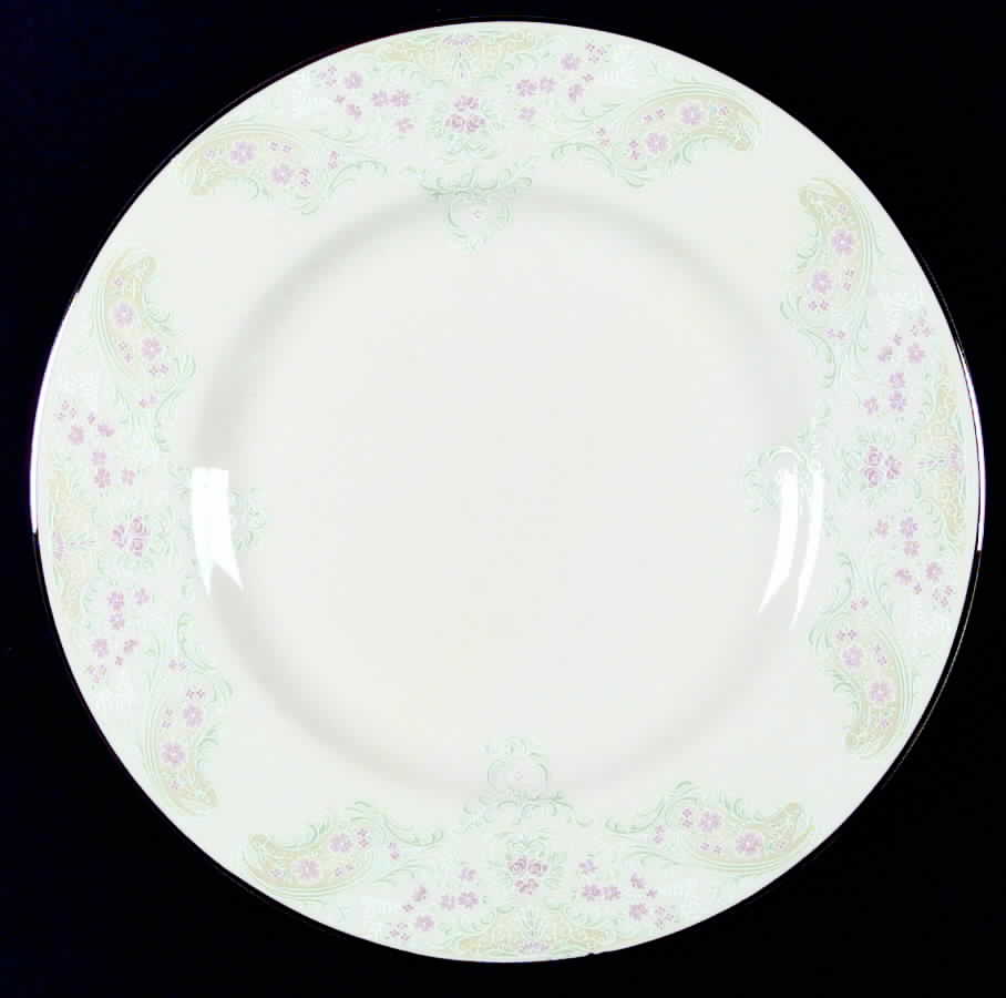Brocade Dinner Plate by Belcrest-1