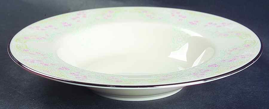 Brocade Rim Soup Bowl by Belcrest-1