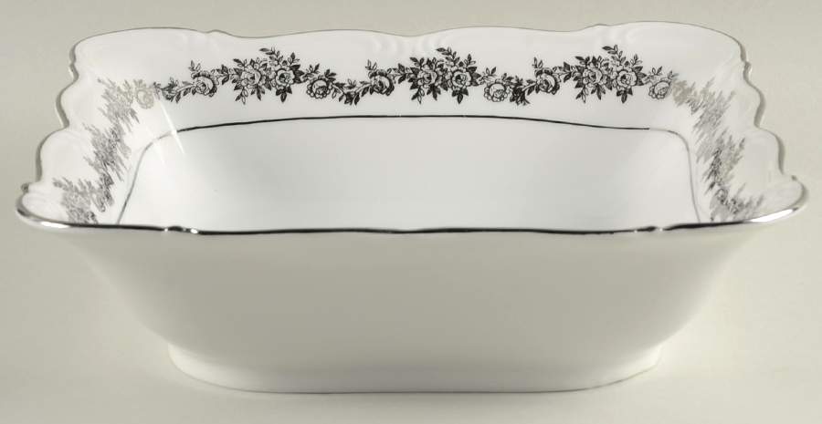 Corsage 8" Square Vegetable Bowl by Belcrest-1