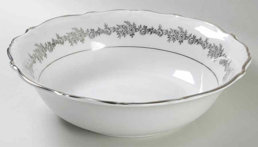 Corsage 9" Round Vegetable Bowl by Belcrest-1