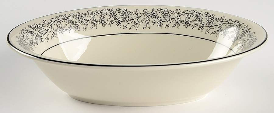 Donna Marie 9" Oval Vegetable Bowl by Belcrest-1