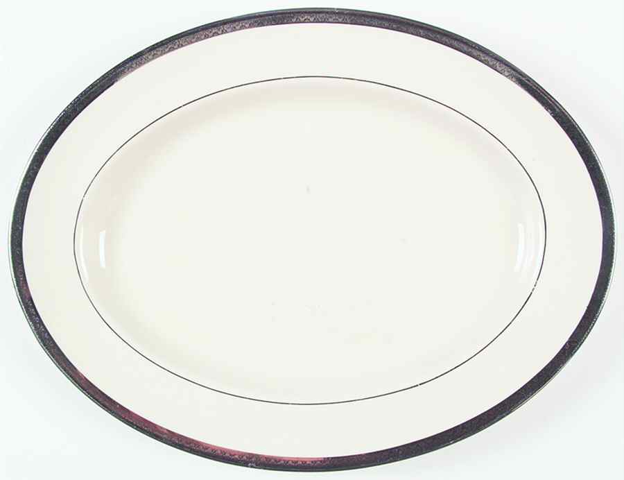 Empress 15" Oval Serving Platter by Belcrest-1