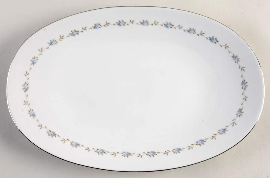 First Love (Rim) 12" Oval Serving Platter by Belcrest-1