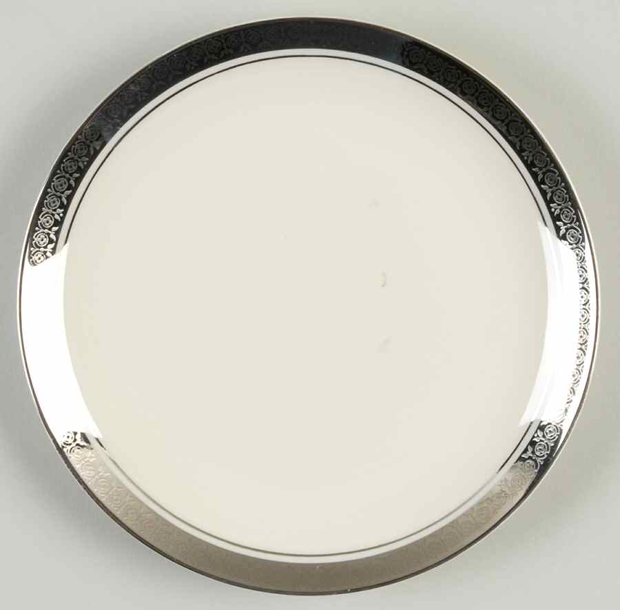 Renee (Platinum) Bread & Butter Plate by Belcrest-1