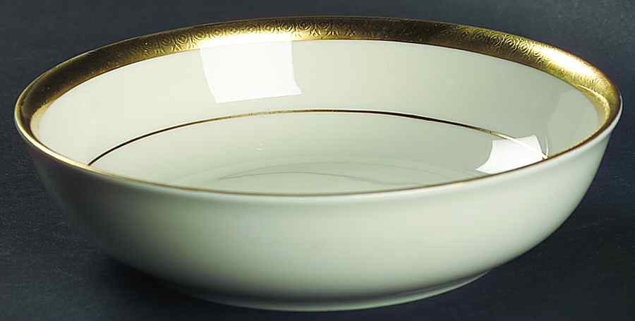 Renee (Gold) Coupe Soup Bowl by Belcrest-1