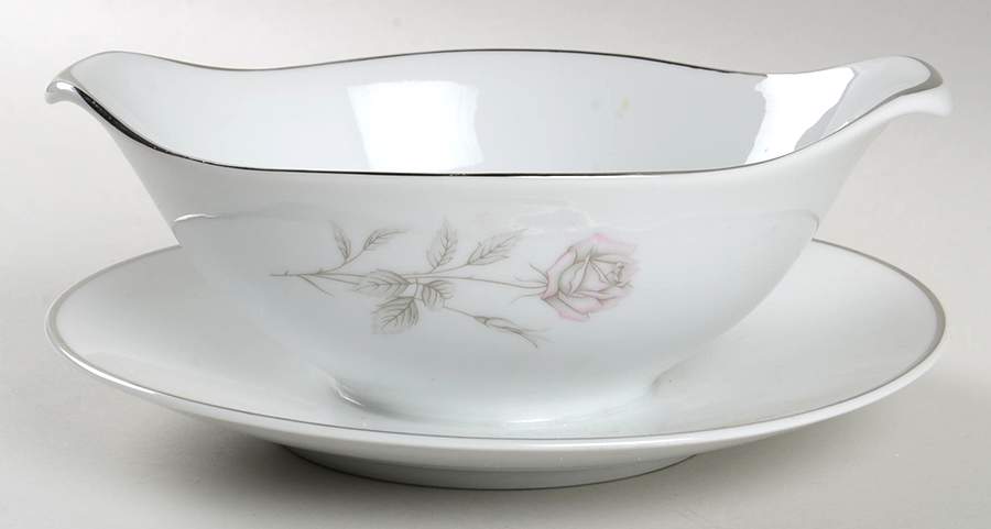 Rosemont (No #) Gravy Boat with Attached Underplate by Belcrest-1