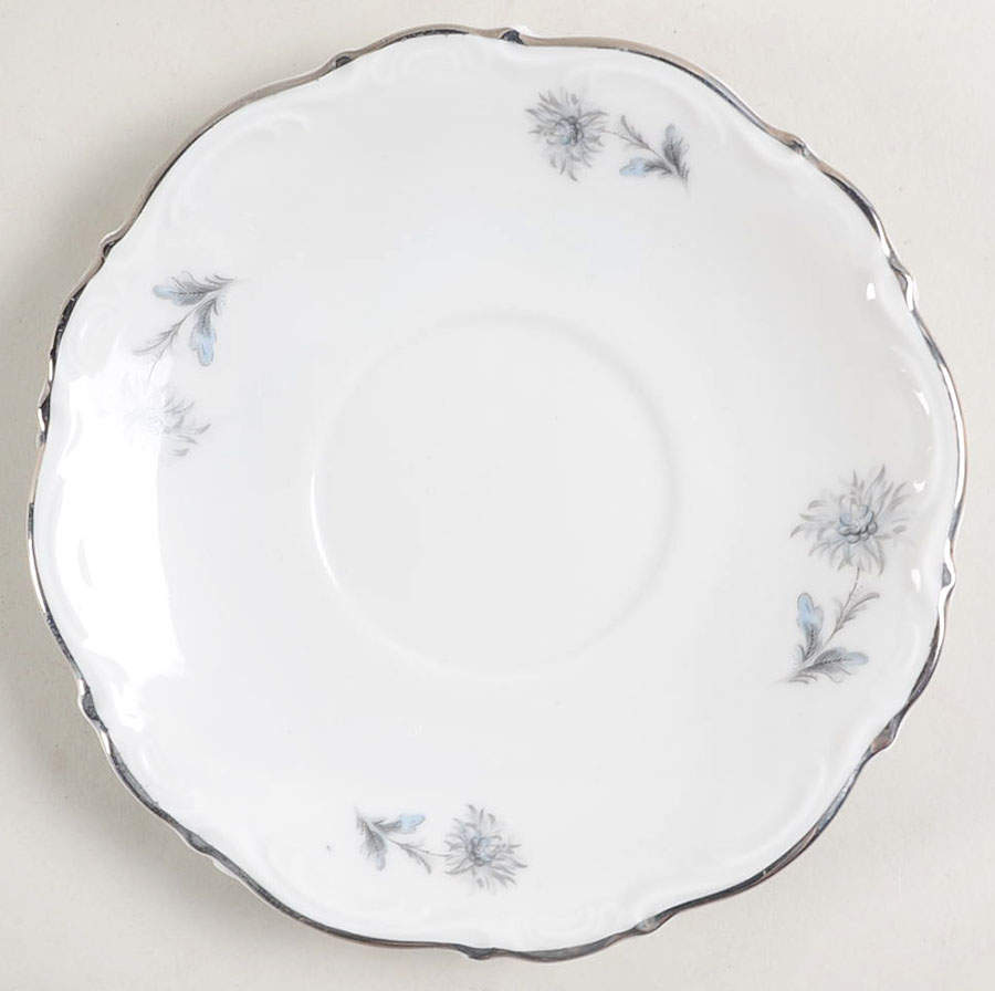 Summertime (1 Large Floral Spray) Saucer for Footed Cup by Belcrest-1