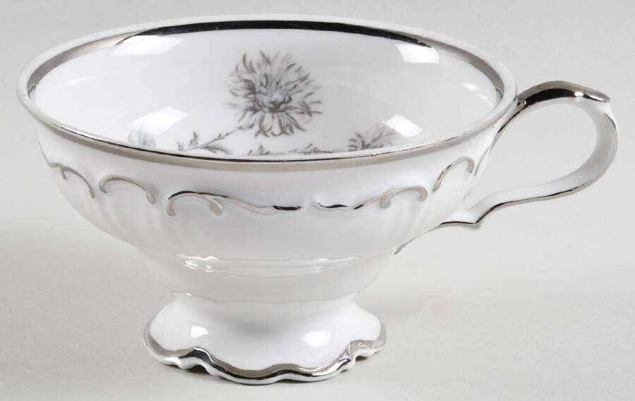 Summertime (1 Large Floral Spray) Footed Cup by Belcrest-1