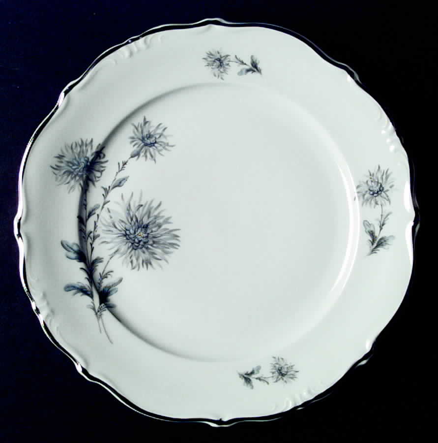 Summertime (1 Large Floral Spray) Dinner Plate by Belcrest-1