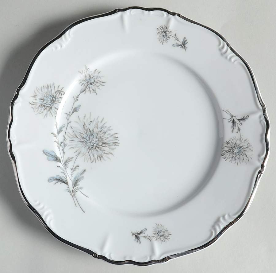 Summertime (1 Large Floral Spray) Dinner Plate by Belcrest-1