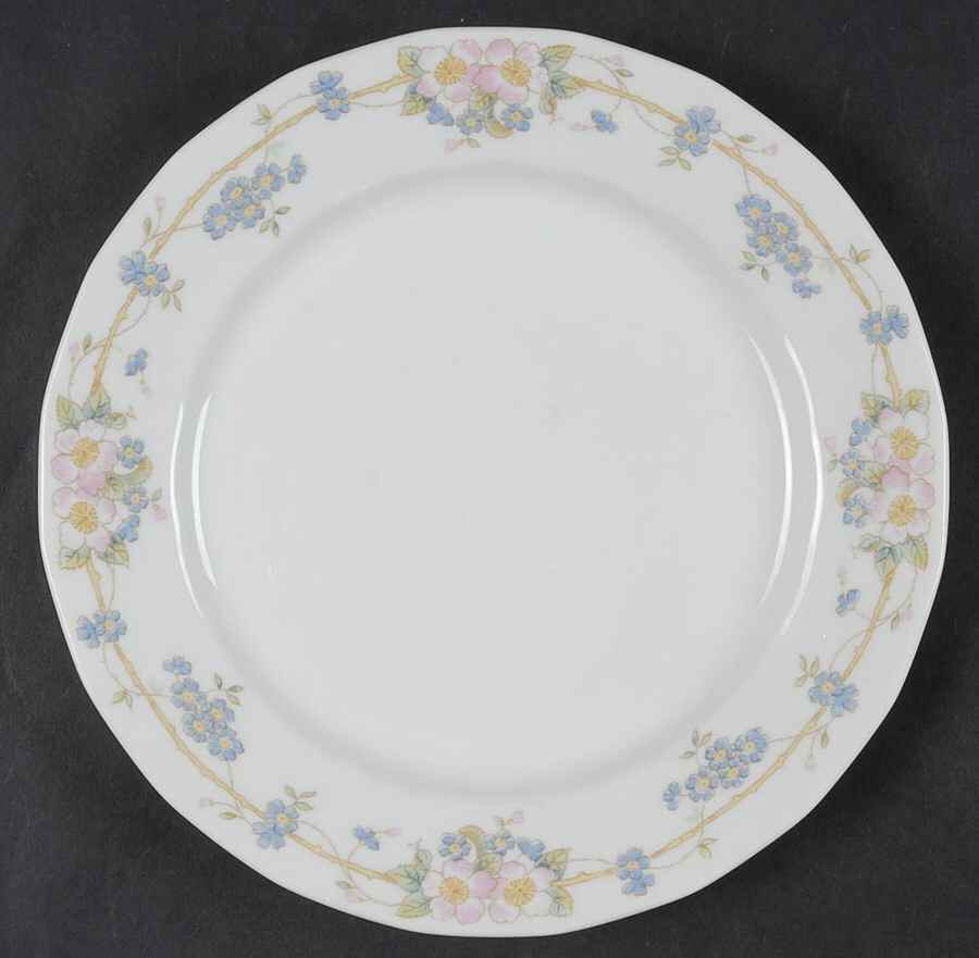 Spring Bouquet Salad Plate by Belfor-1