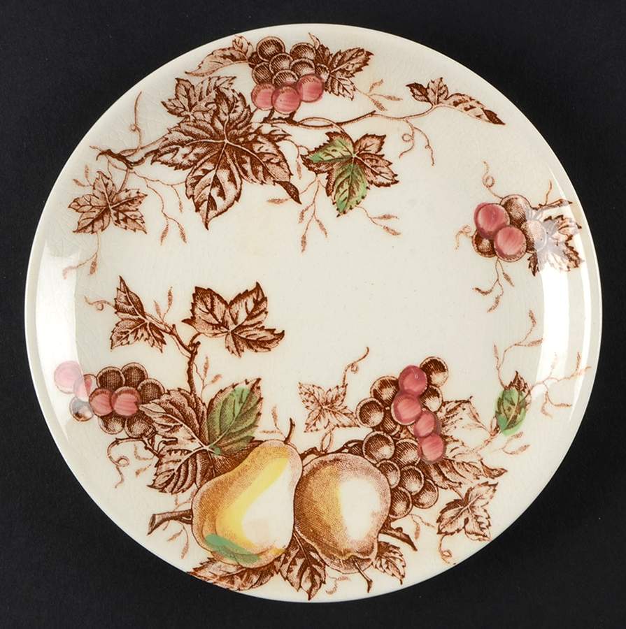Fruit Festival Bread & Butter Plate by Ben Gross -1