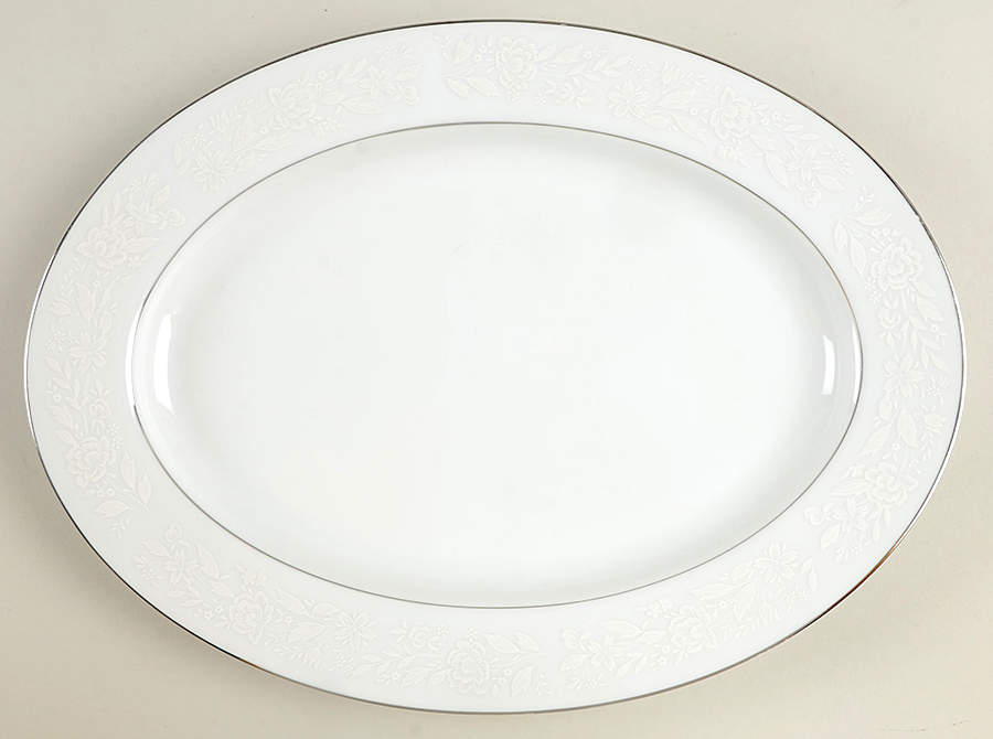 Anita 12" Oval Serving Platter by Berkeley House-1