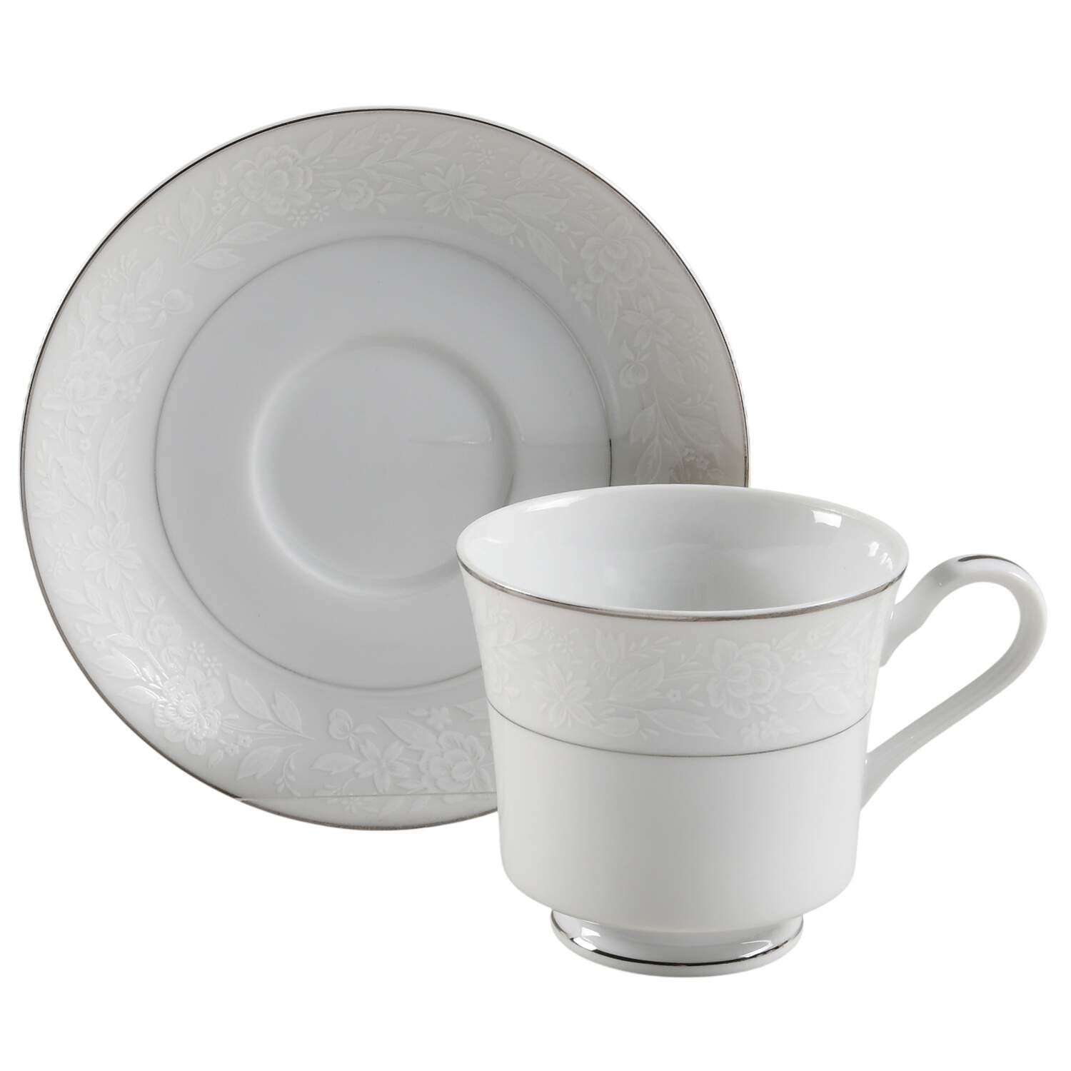Anita Footed Cup & Saucer Set by Berkeley House-1