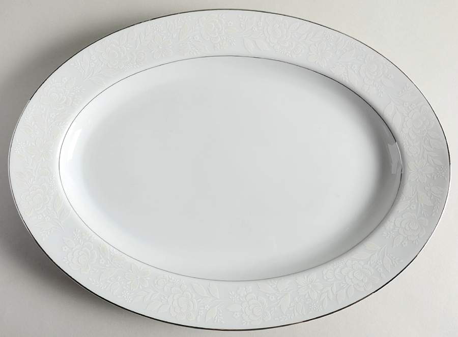 Anita 14" Oval Serving Platter by Berkeley House-1