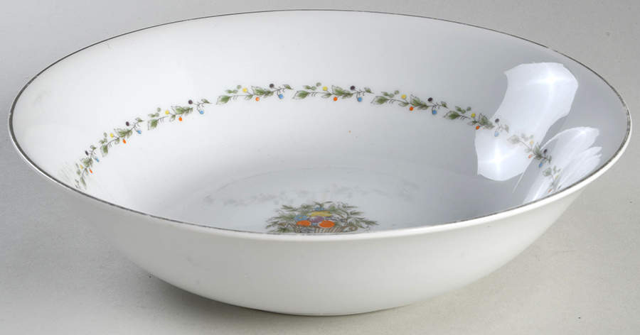 Flower Basket 9" Round Vegetable Bowl by Berkeley House-1