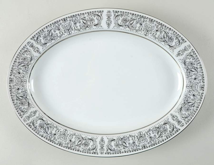 Forum 14" Oval Serving Platter by Berkeley House-1