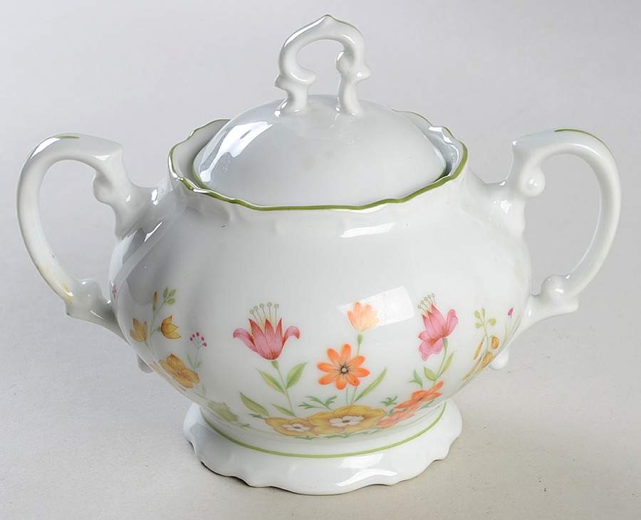 Lin Sugar Bowl & Lid by Berkeley House-1