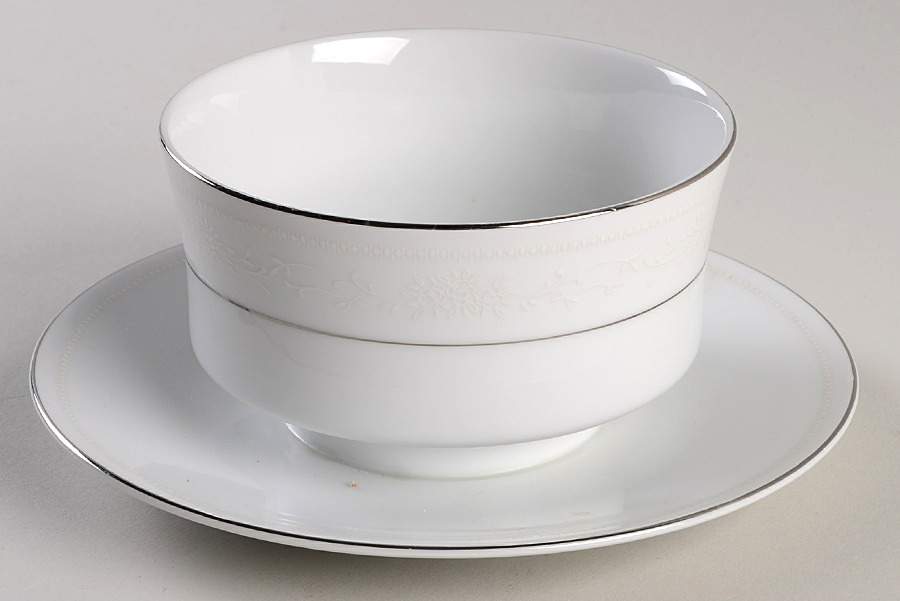 Renee Gravy Boat with Attached Underplate by Berkeley House-1