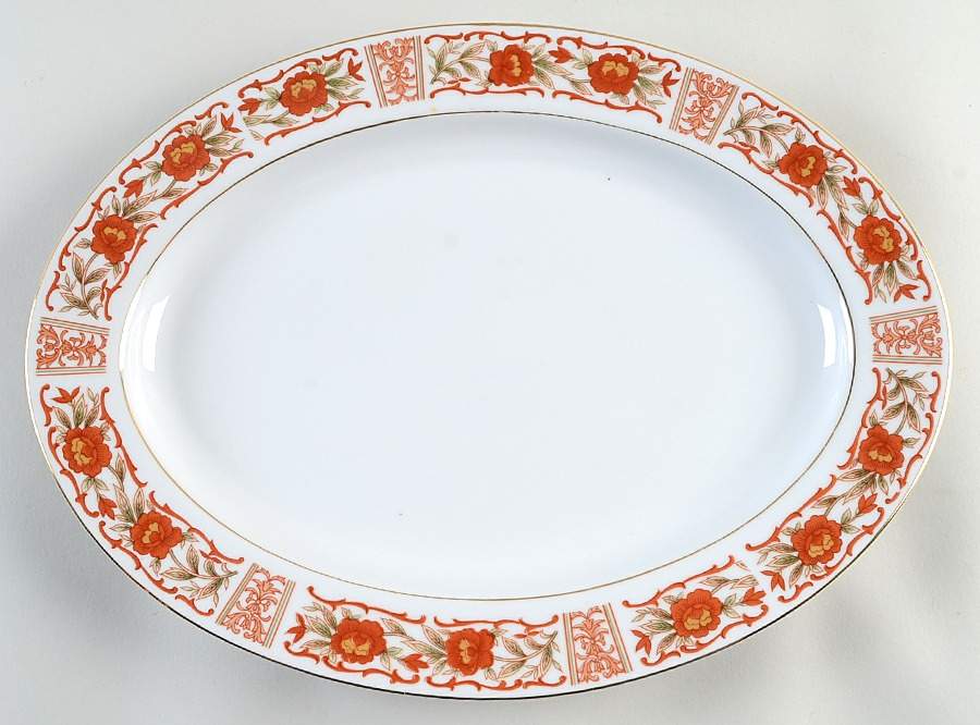 Sentiment 14" Oval Serving Platter by Berkeley House-1