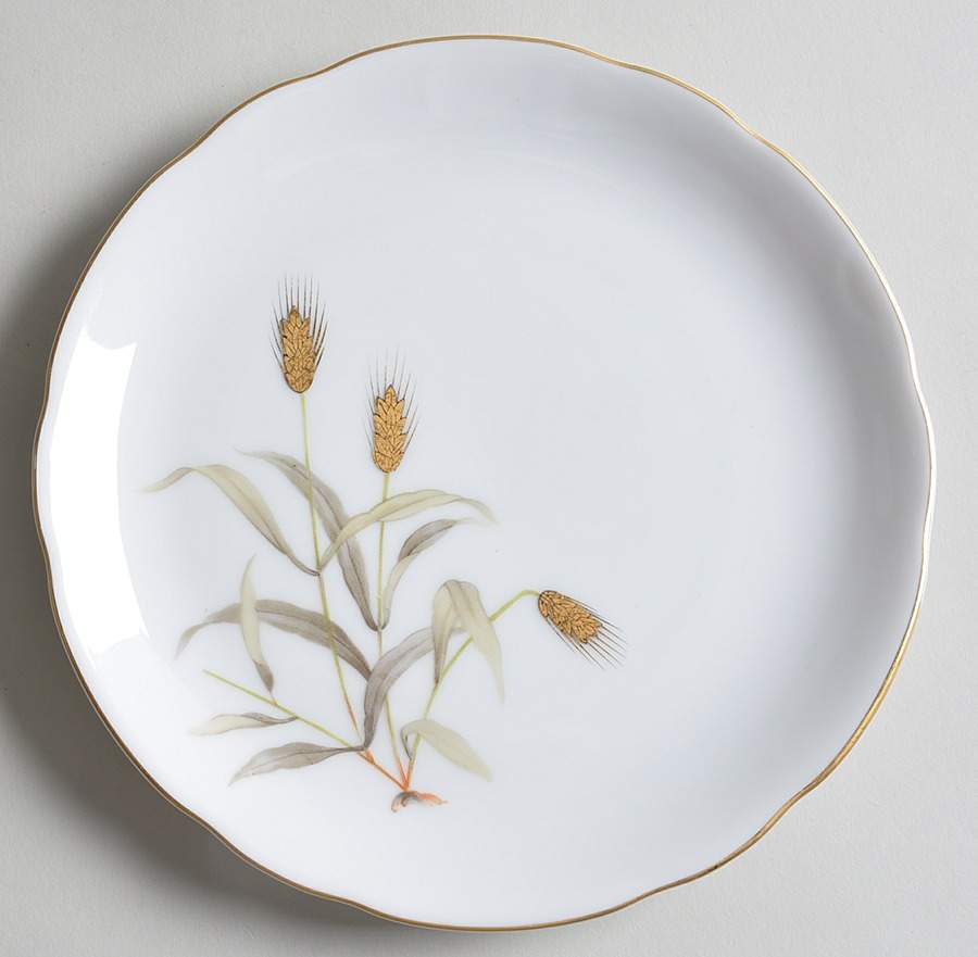 Goldenwheat Salad Plate by Bellaire-1