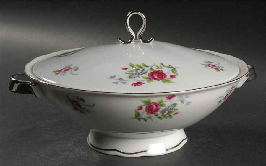 Petite Round Covered Vegetable by Bellaire-1