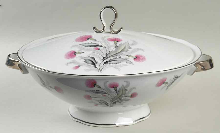 Thistle Round Covered Vegetable by Bellaire-1