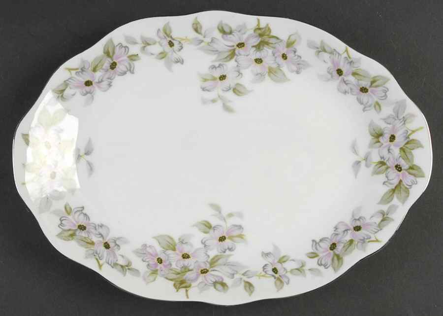 Trellis 12" Oval Serving Platter by Bellaire-1
