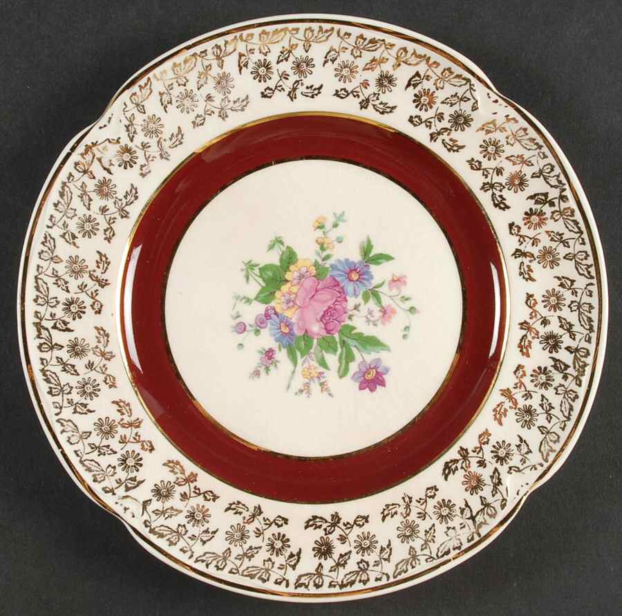 Charmian Dessert/Pie Plate by British Empire Ware-1