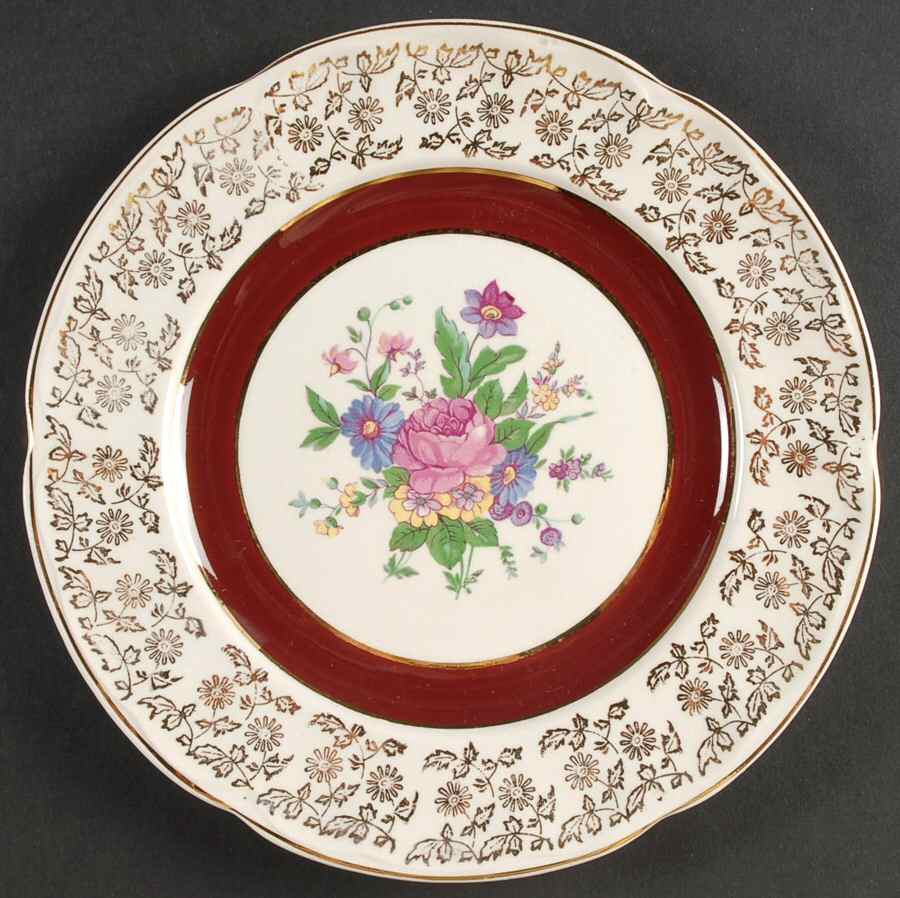 Charmian Salad Plate by British Empire Ware-1