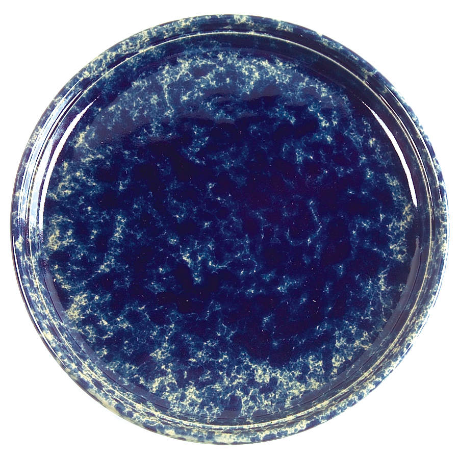 Agate Blue Dinner Plate by Bennington Potters-1