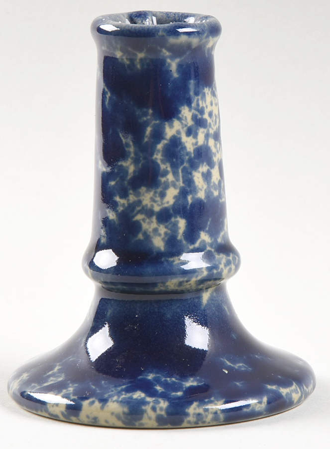 Agate Blue Small Candlestick by Bennington Potters-1