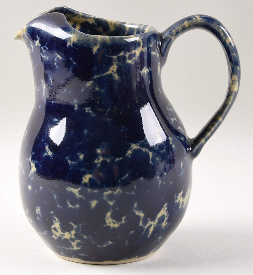 Agate Blue 24 Oz Pitcher by Bennington Potters-1