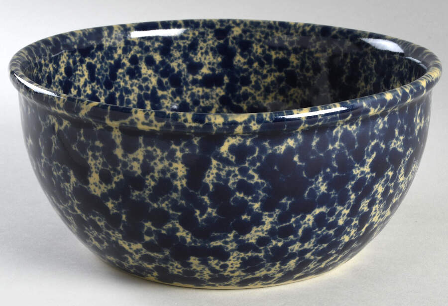 Agate Blue 9" All Purpose Serving Bowl by Bennington Potters-1