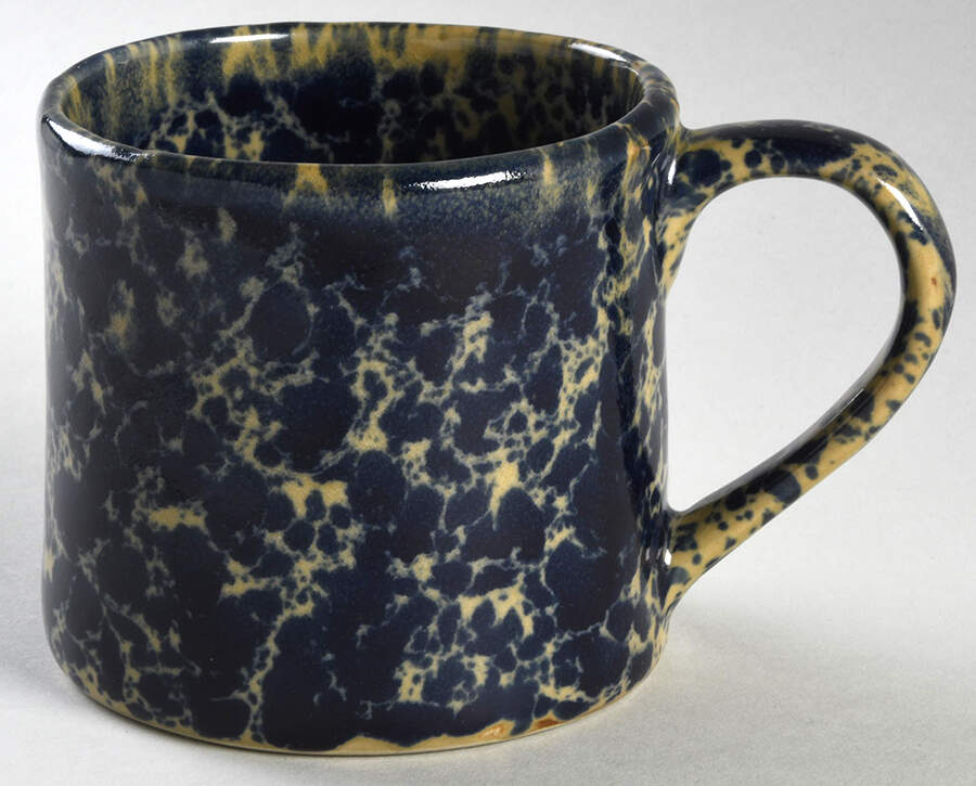 Agate Blue Mug by Bennington Potters-1