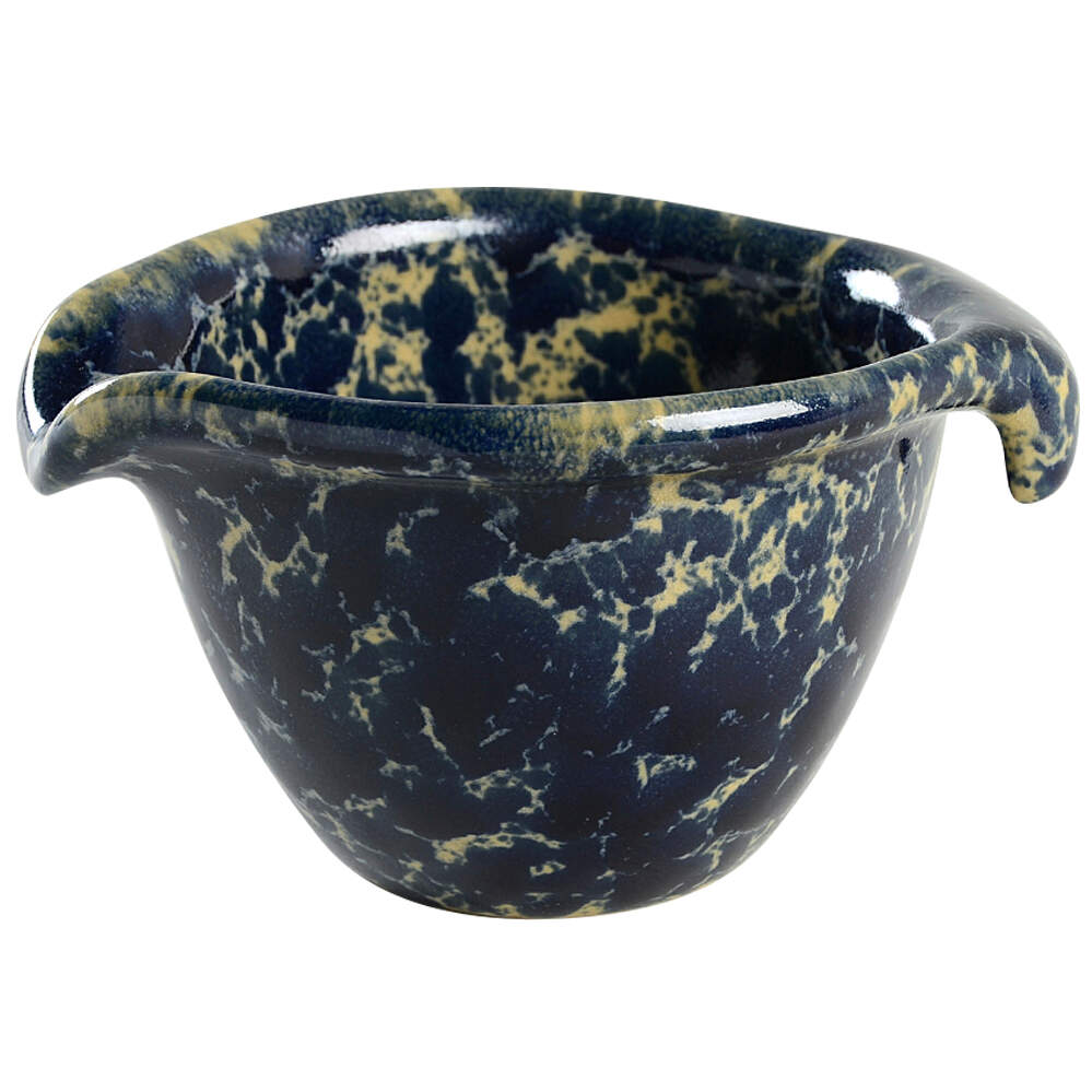 Agate Blue Small Batter Bowl by Bennington Potters-1