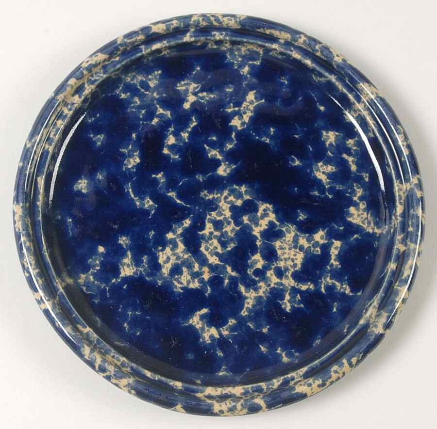 Agate Blue Salad Plate by Bennington Potters-1