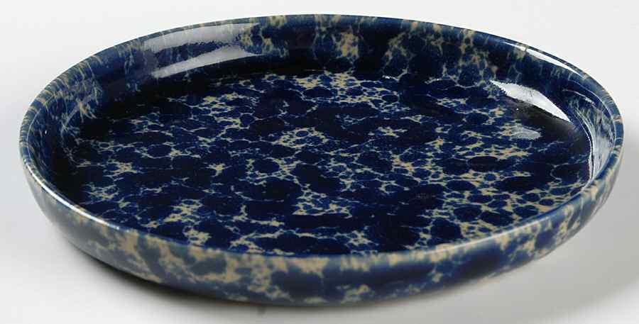 Agate Blue 6" Round Tray by Bennington Potters-1