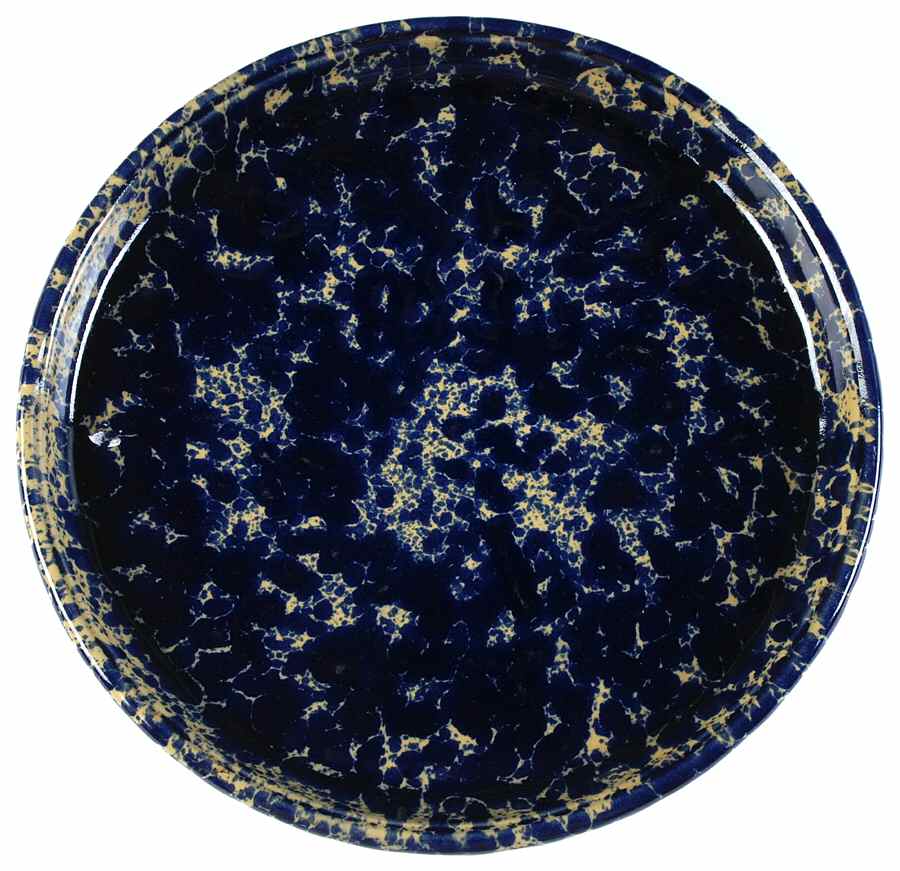Agate Blue 12" Pizza Tray by Bennington Potters-1