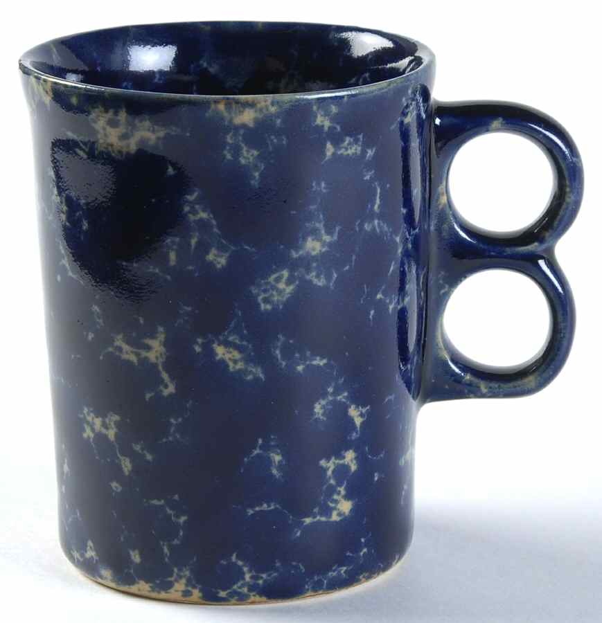 Agate Blue Double Finger Mug by Bennington Potters-1